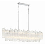 Eloria Glass Linear Chandelier