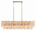 Eloria Glass Linear Chandelier