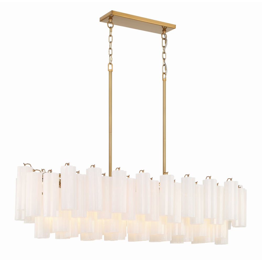Eloria Glass Linear Chandelier