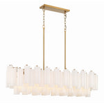 Eloria Glass Linear Chandelier