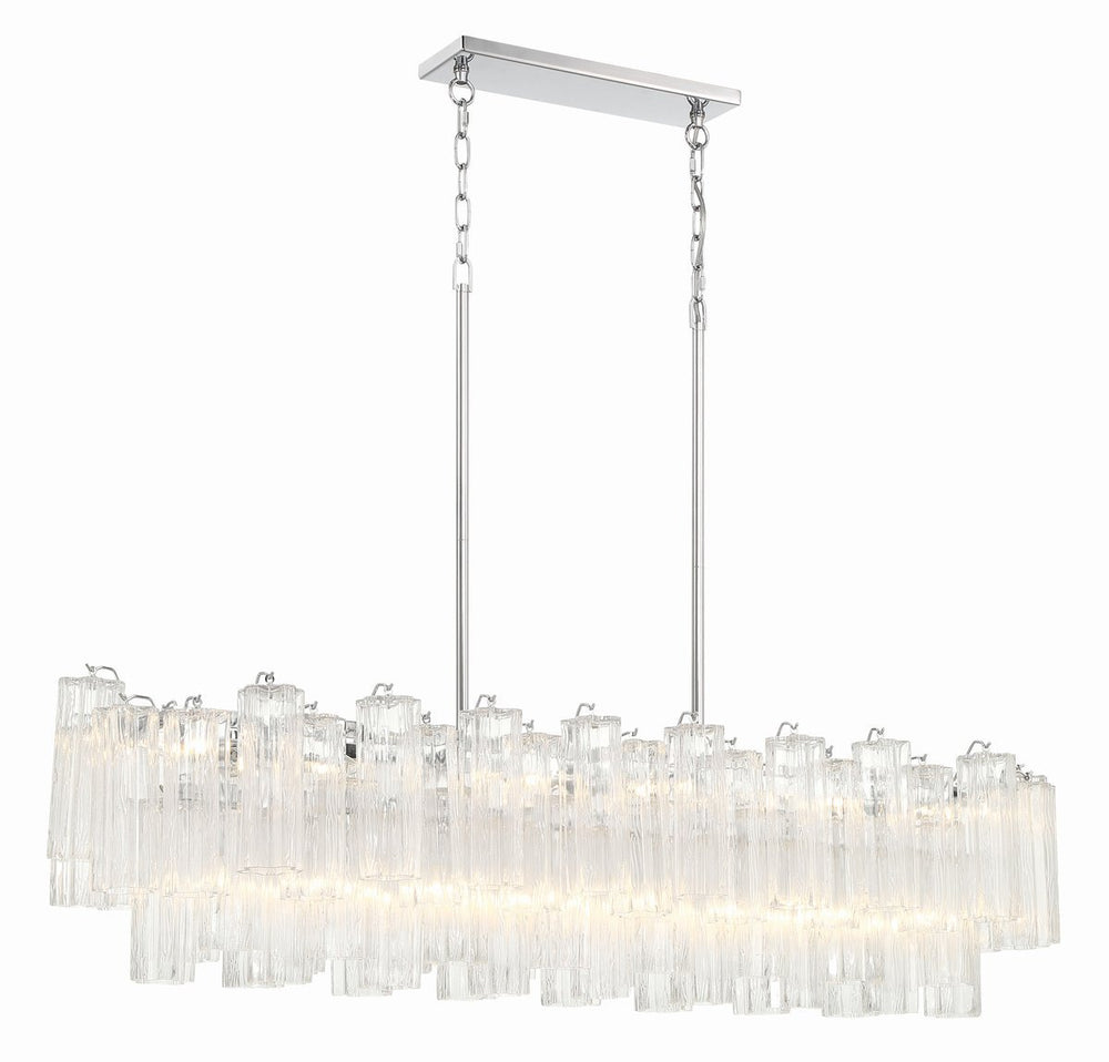 Eloria Glass Linear Chandelier