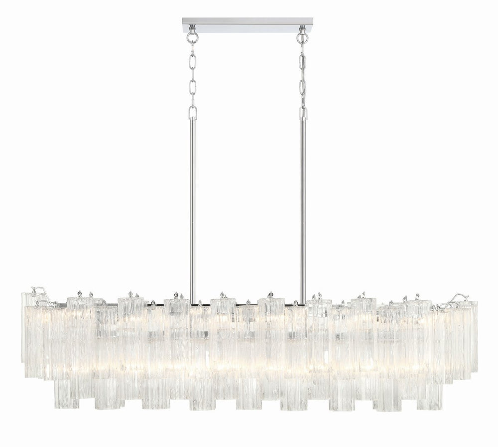Eloria Glass Linear Chandelier
