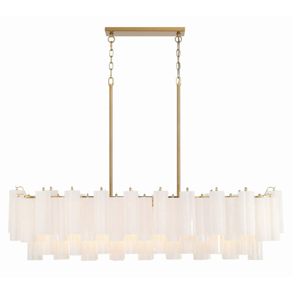 Eloria Glass Linear Chandelier