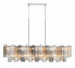 Eloria Glass Linear Chandelier