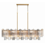 Eloria Glass Linear Chandelier