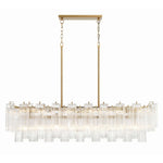 Eloria Glass Linear Chandelier