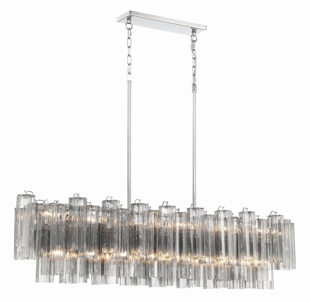 Eloria Glass Linear Chandelier
