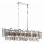 Eloria Glass Linear Chandelier