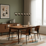 Adjustable Glass Pendant Light