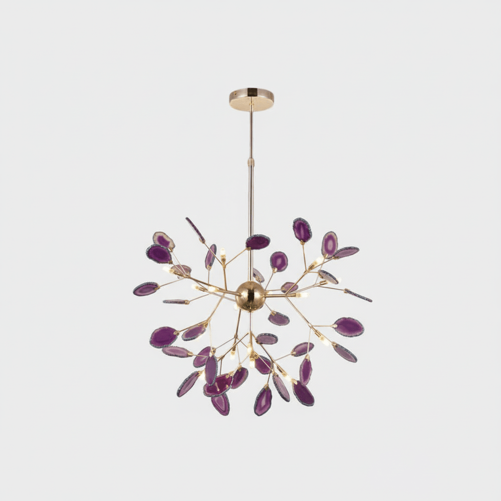 Agate Flake Chandelier