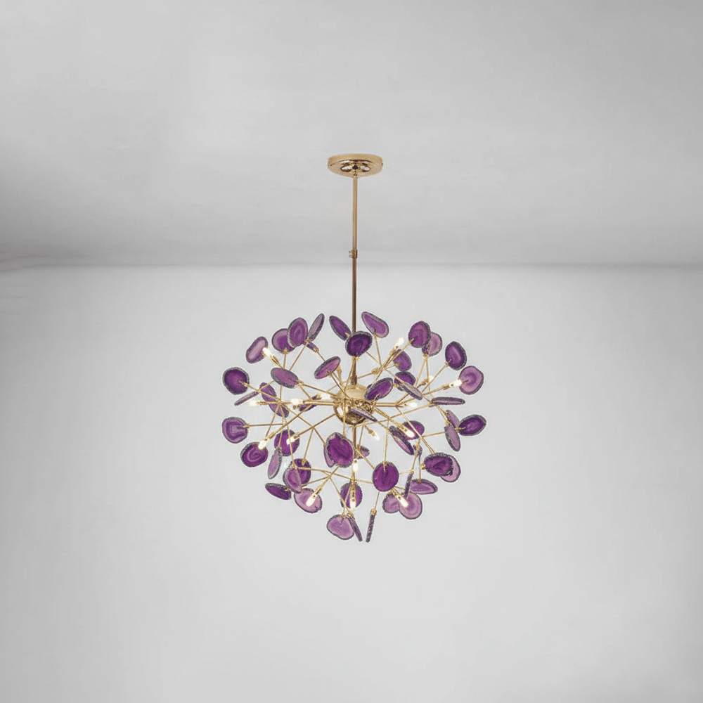 Agate Flake Chandelier