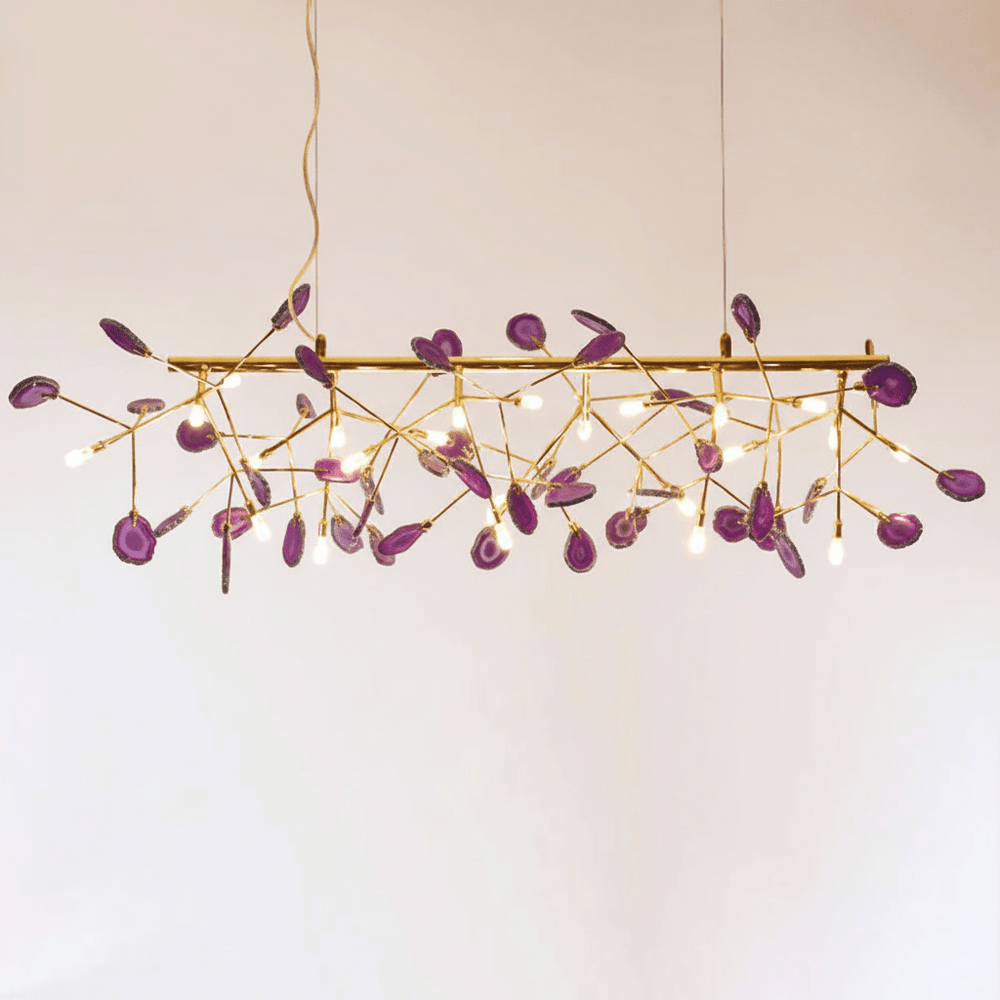 Agate Flake Chandelier