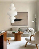 Kozo Paper Metal Pendant Lamp