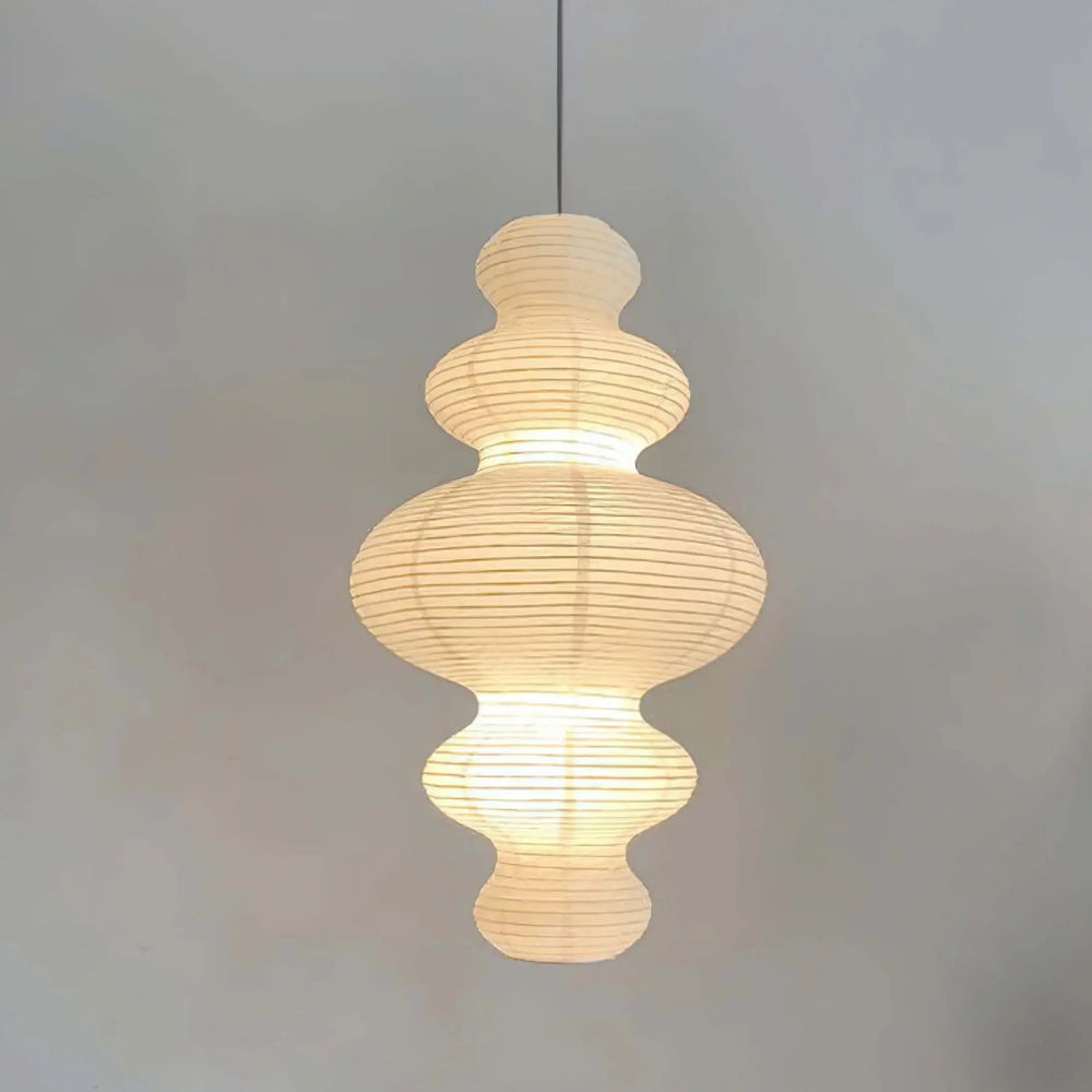 Kozo Paper Metal Pendant Lamp