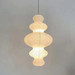 Kozo Paper Metal Pendant Lamp