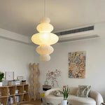 Kozo Paper Metal Pendant Lamp