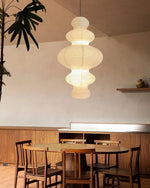 Kozo Paper Metal Pendant Lamp