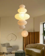 Kozo Paper Metal Pendant Lamp