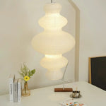 Kozo Paper Metal Pendant Lamp