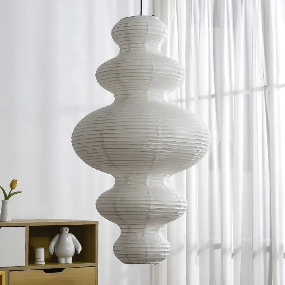 Kozo Paper Metal Pendant Lamp