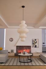Kozo Paper Metal Pendant Lamp