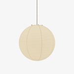 Washi Paper Round Series Pendant Lamp