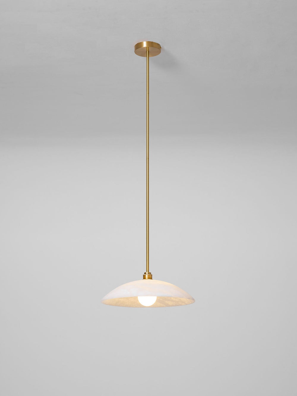 Alabaster Dome Pendant Lamp