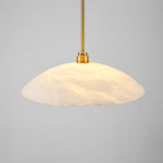 Alabaster Dome Pendant Lamp