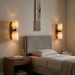 Alabaster Up-Down Wall Sconce