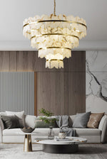 Alabaster Cloudscape Chandelier