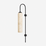 Alabaster Cylinder Wall Light