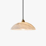 Alabaster Dome Swag Alabaster Pendant Lamp