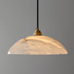 Alabaster Dome Swag Alabaster Pendant Lamp