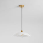 Alabaster Dome Pendant Lamp