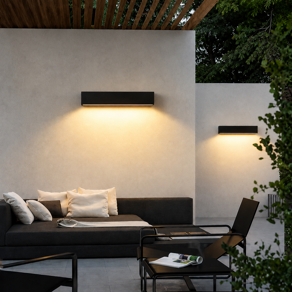 Altair Outdoor Wall Light – IP65 Waterproof Architectural Exterior LED Wall Sconce