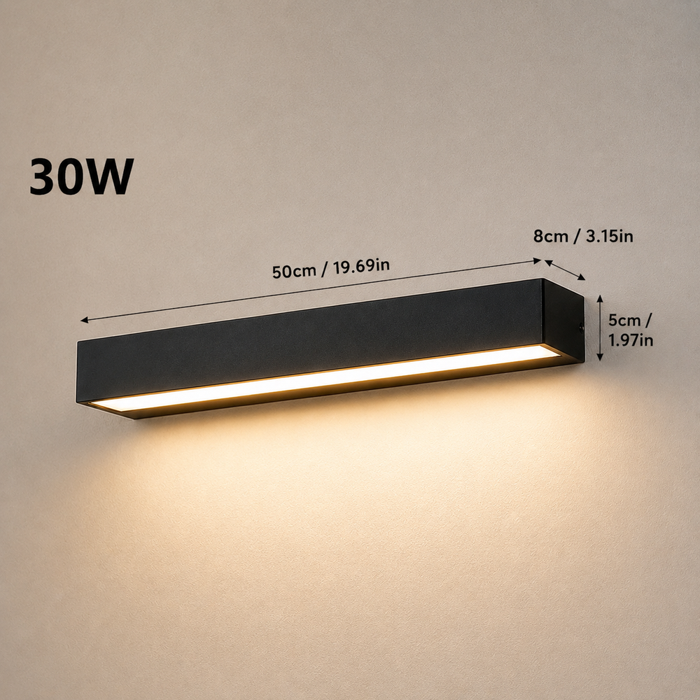 Altair Outdoor Wall Light – IP65 Waterproof Architectural Exterior LED Wall Sconce