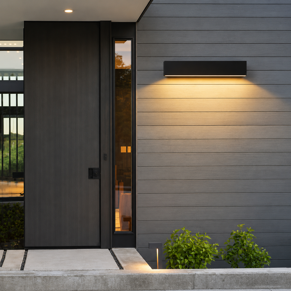 Altair Outdoor Wall Light – IP65 Waterproof Architectural Exterior LED Wall Sconce