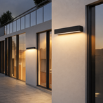 Altair Outdoor Wall Light – IP65 Waterproof Architectural Exterior LED Wall Sconce