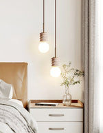 Alvia Travertine Pendant Lamp
