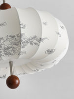 Amaya Fabric Lantern Pendant Light