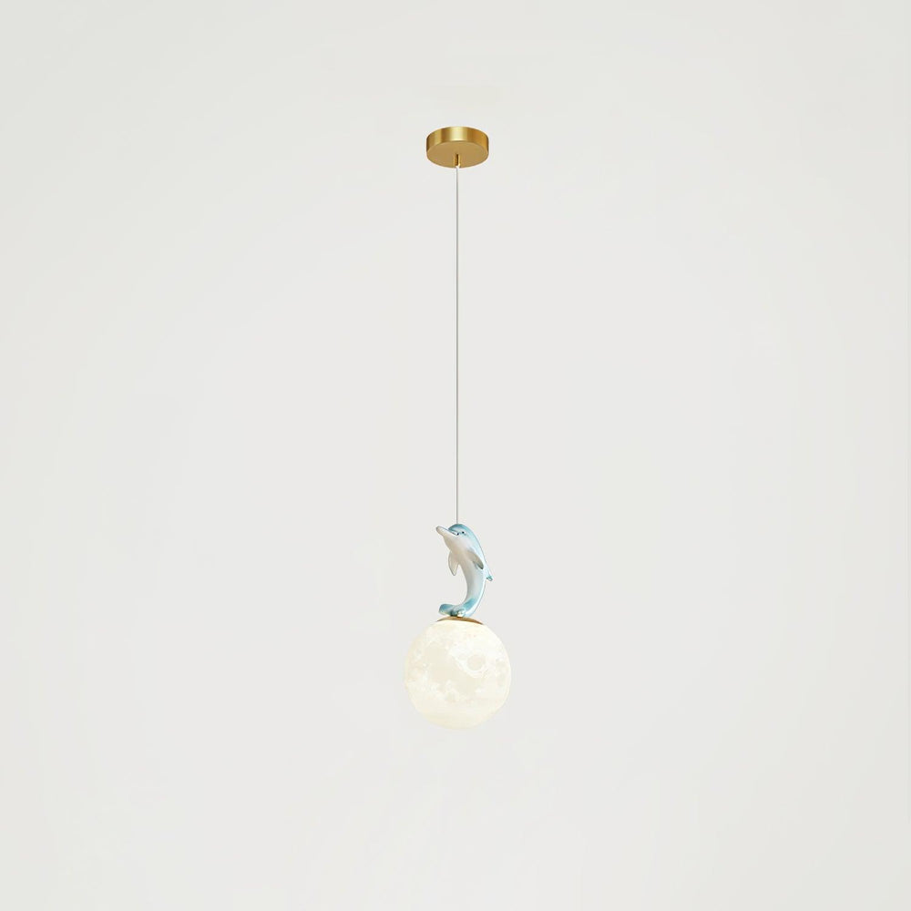 Animal And Moon Pendant Light