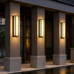ApexLine Architectural Outdoor Wall Light – Modern Waterproof LED Sconce