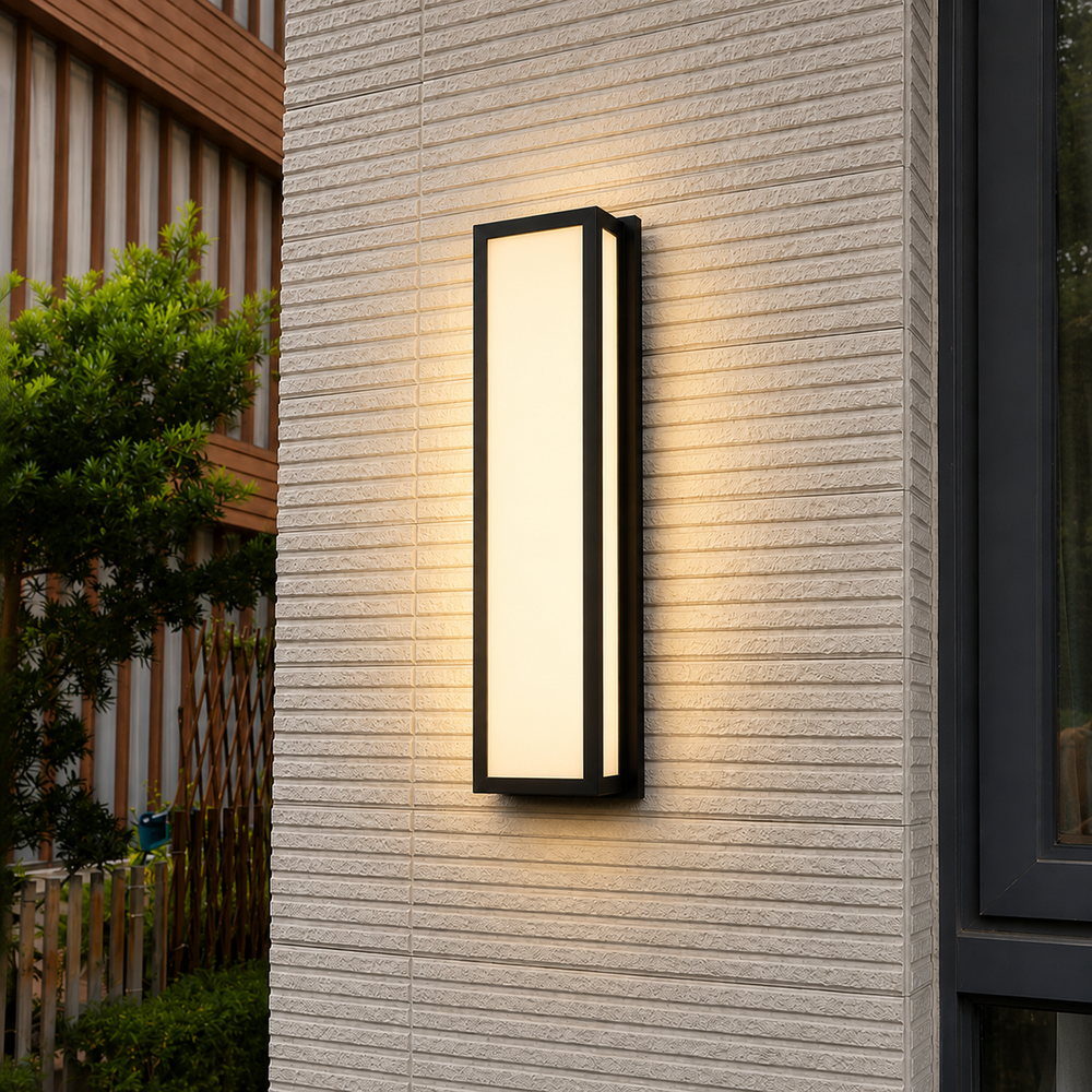 ApexLine Architectural Outdoor Wall Light – Modern Waterproof LED Sconce