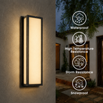 ApexLine Architectural Outdoor Wall Light – Modern Waterproof LED Sconce