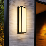 ApexLine Architectural Outdoor Wall Light – Modern Waterproof LED Sconce