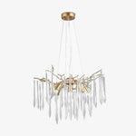 Aqua Funnel Chandelier