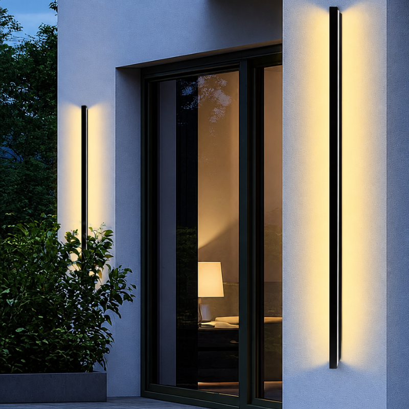 Arcle Linear Outdoor Wall Light – Modern Architectural LED Sconce
