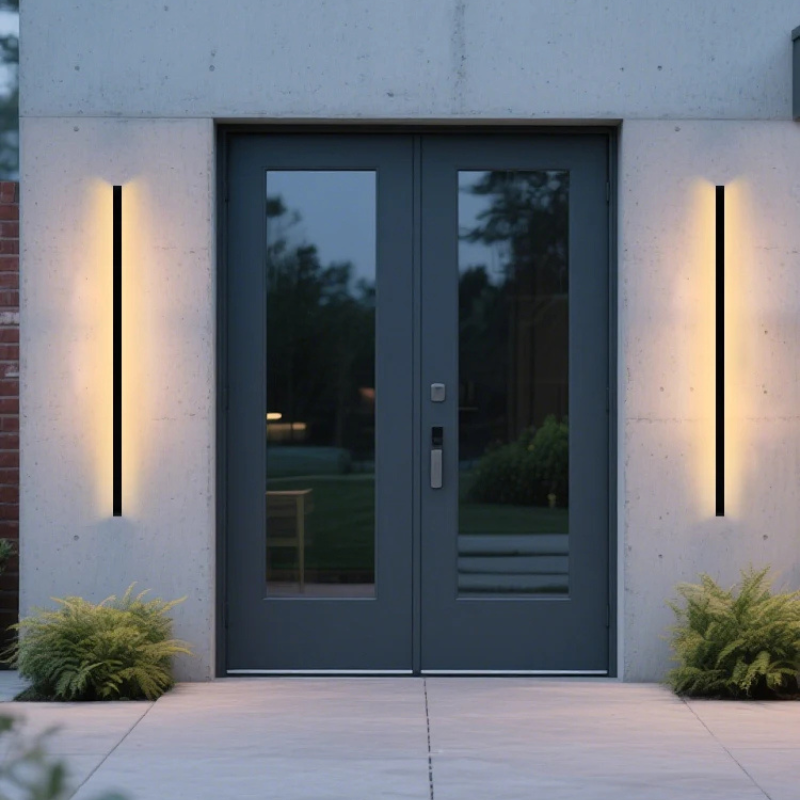 Arcle Linear Outdoor Wall Light – Modern Architectural LED Sconce