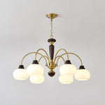 Arched Globe Chandelier
