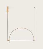 Arched Linear Led Chandelier